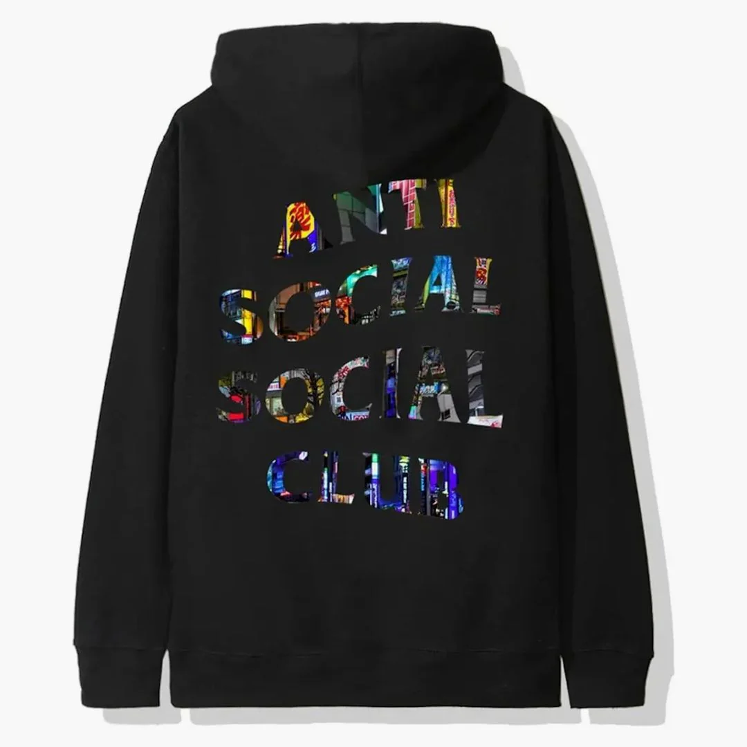 Anti Social Social Club Yakisoba Hoodie Black