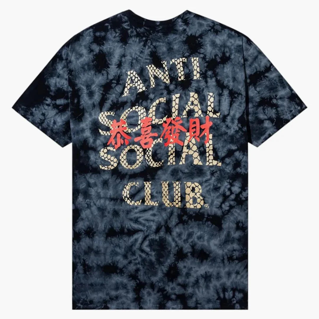 Anti Social Social Club Year Of The Snake Calm Tee Black