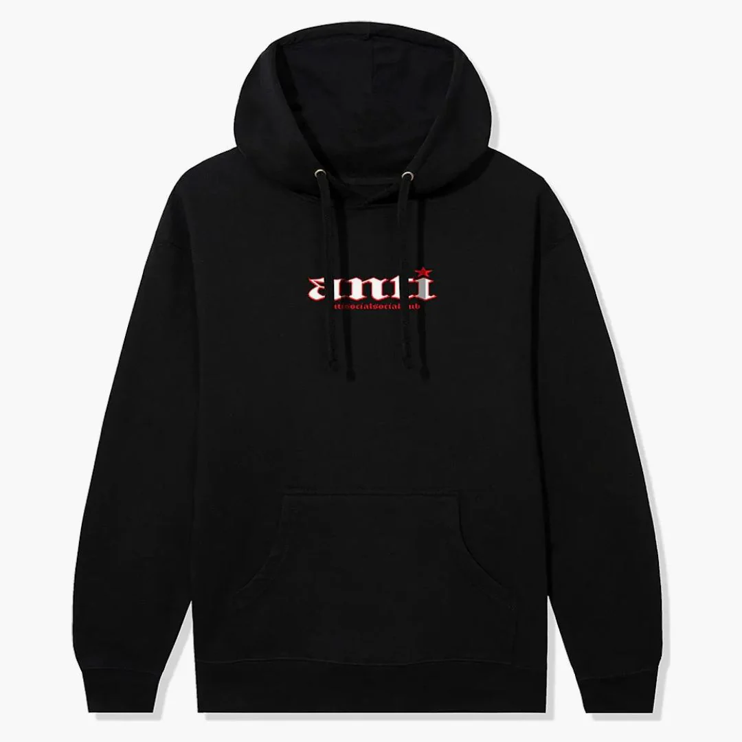 Anti Social Social Club You Don't Know Me Hoodie Black