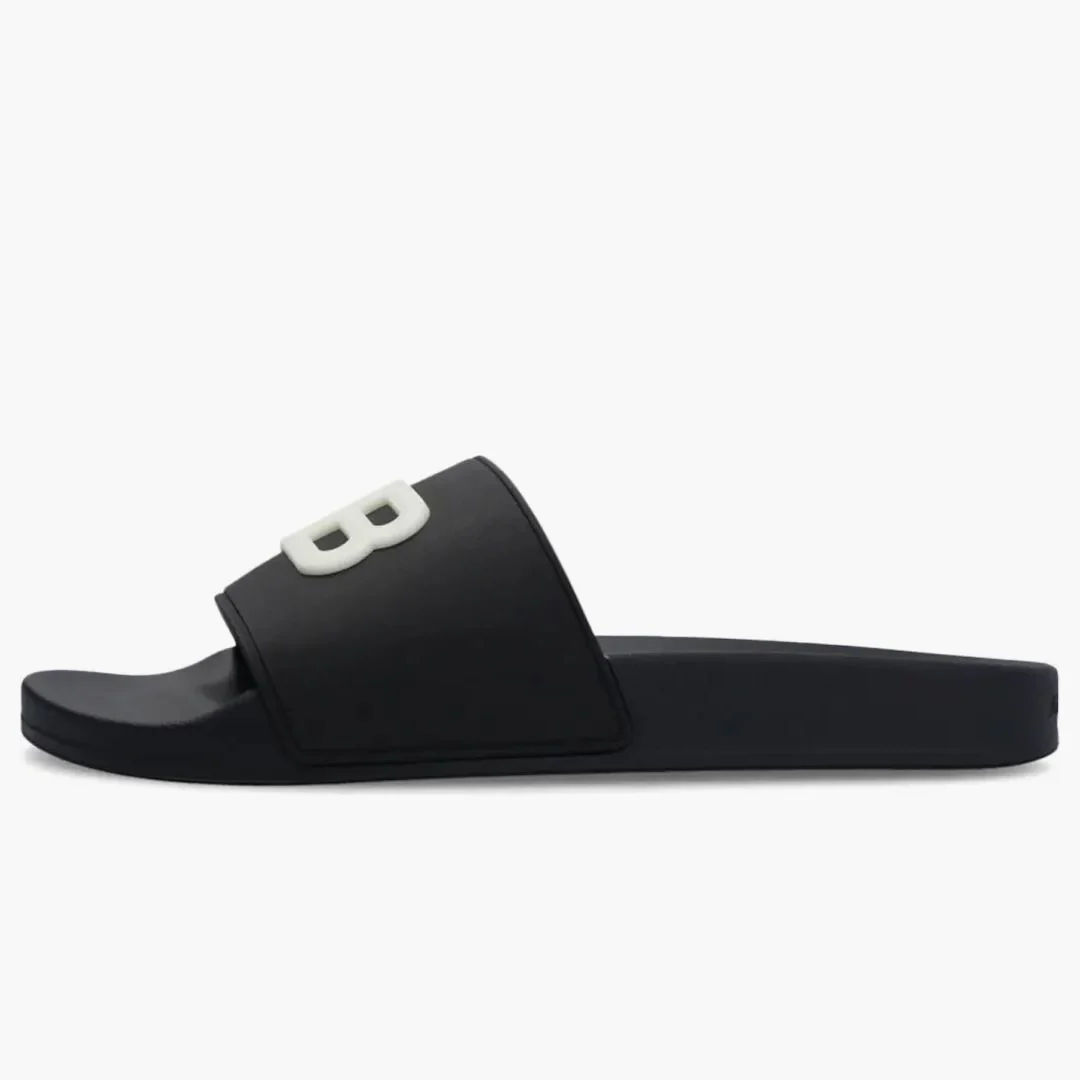 Balenciaga Pool Slides 3d Bb Glow Logo