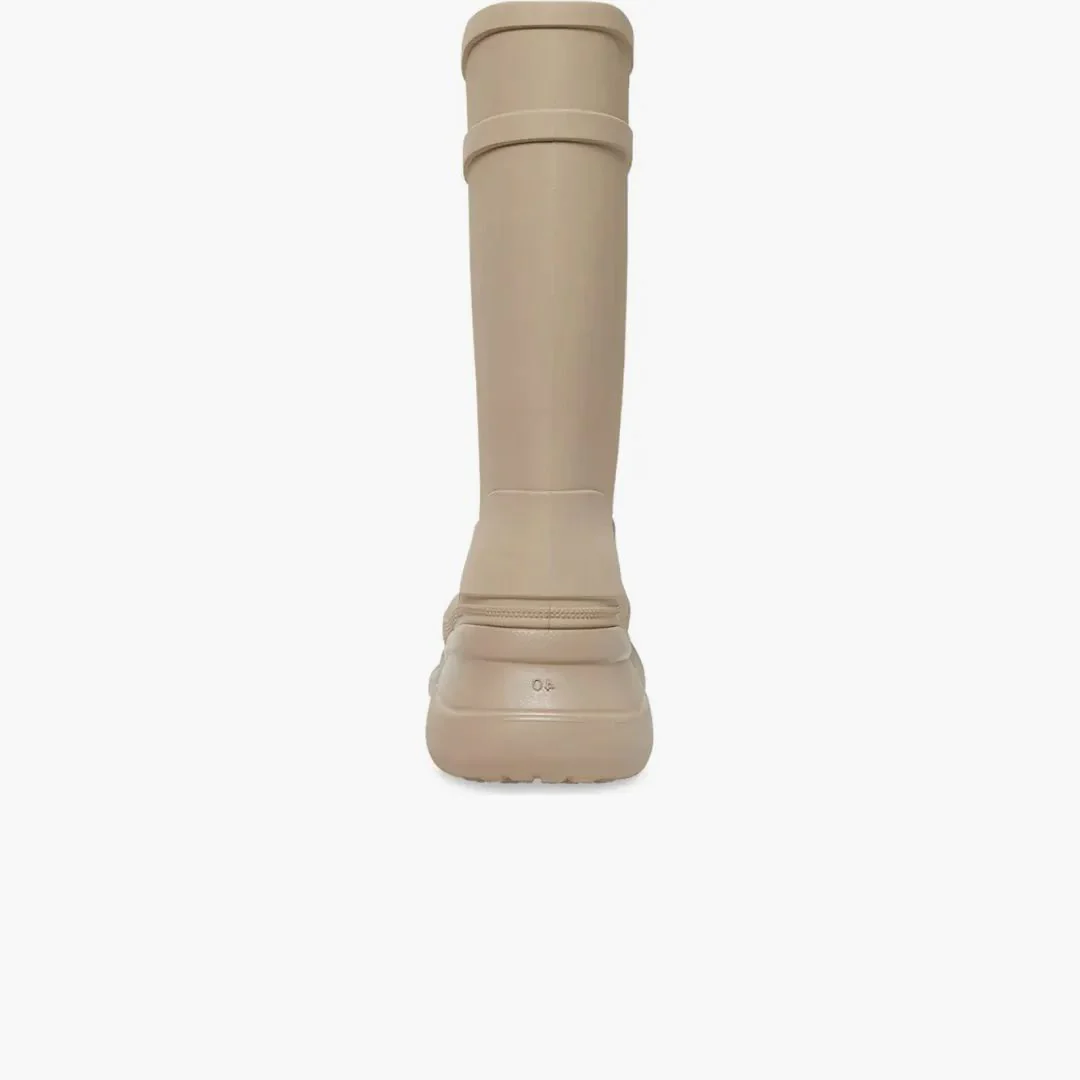 Balenciaga X Crocs Boot Beige Rubber (women's) - Image 4