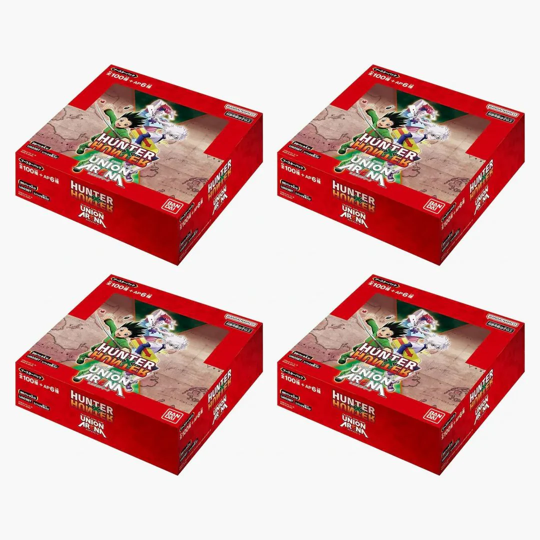 Bandai Union Arena Hunter X Hunter Booster Box (japanese) 4x Lot
