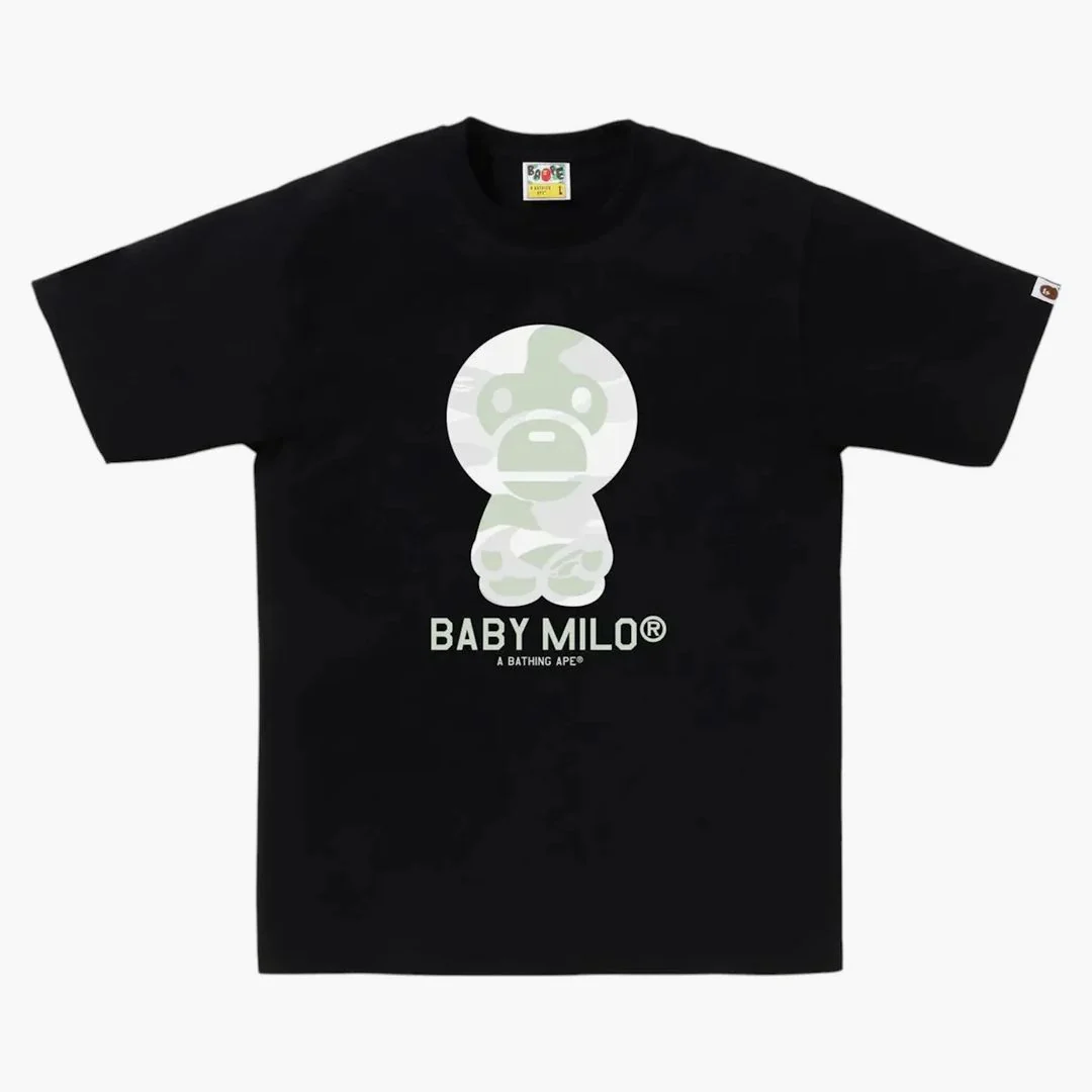 Bape City Camo Baby Milo Tee (ss25) Black