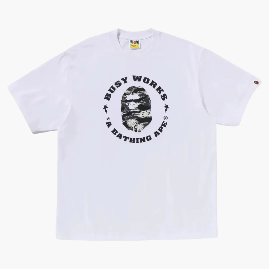 Bape Colors Busy Works Sta Tee Tee White