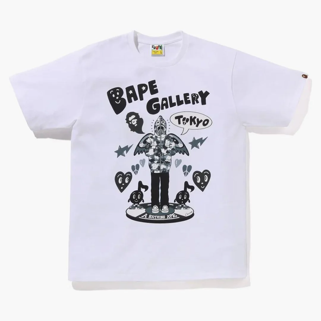 Bape Gallery X Chocomoo Tee White - Image 2