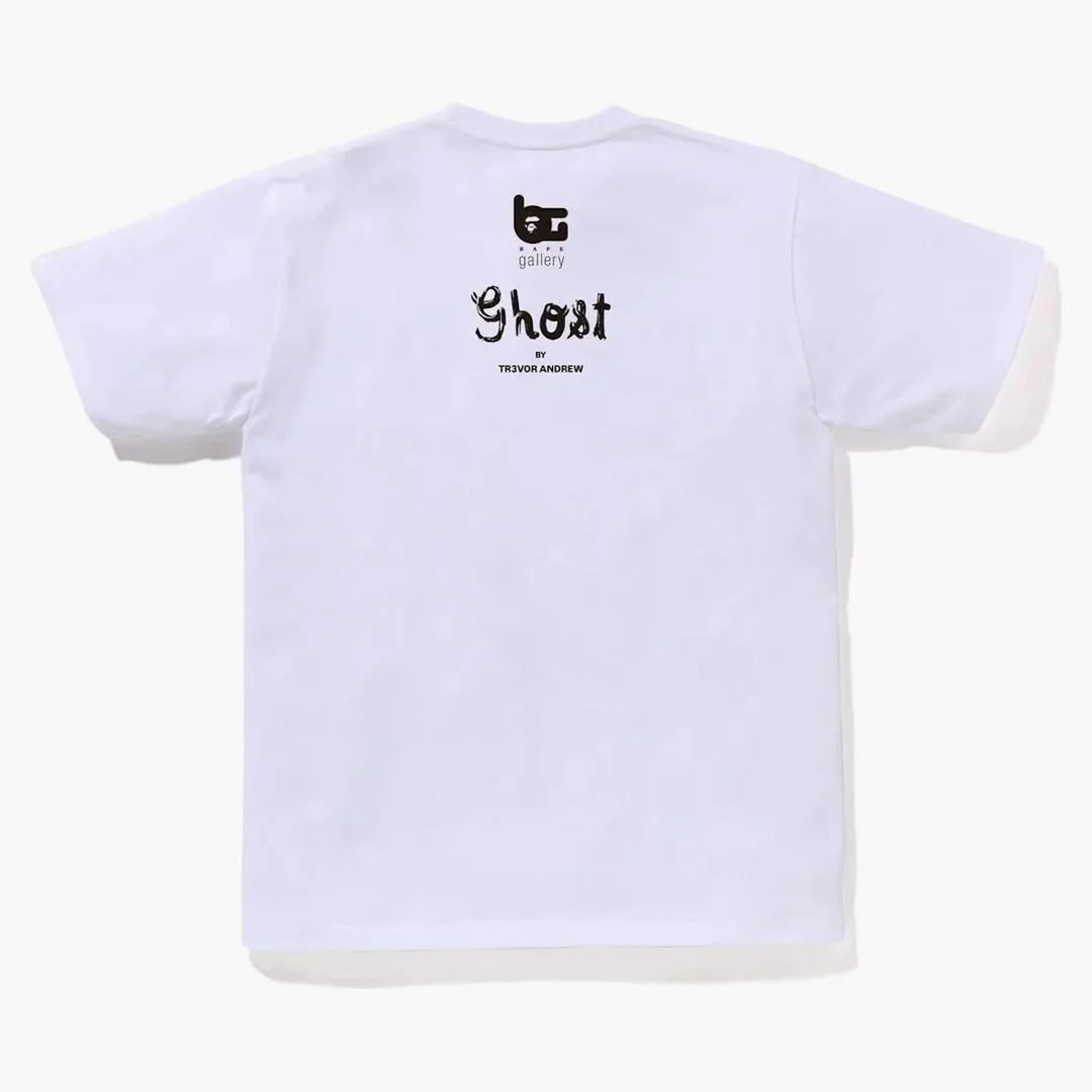 Bape Gallery X Gucci Ghost Tee White