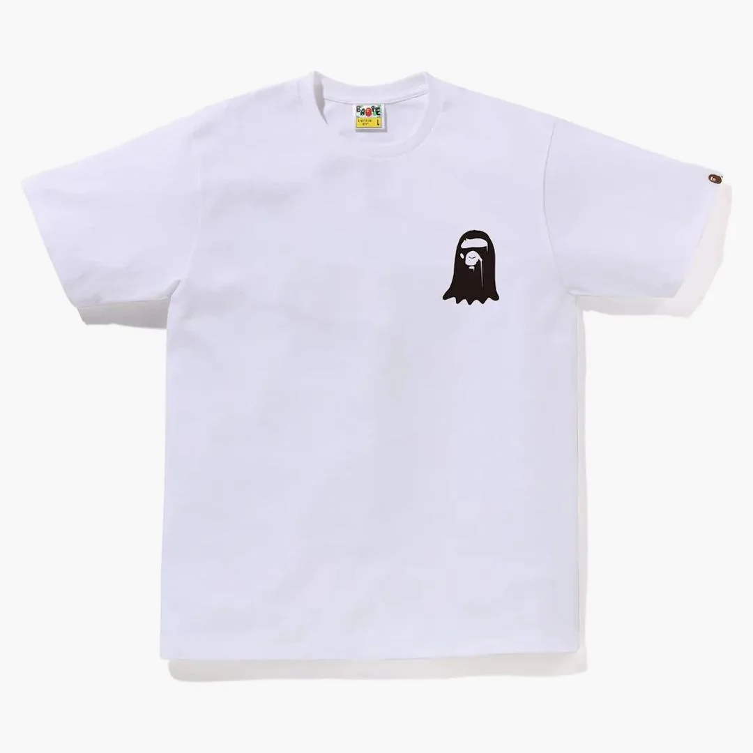 Bape Gallery X Gucci Ghost Tee White - Image 2