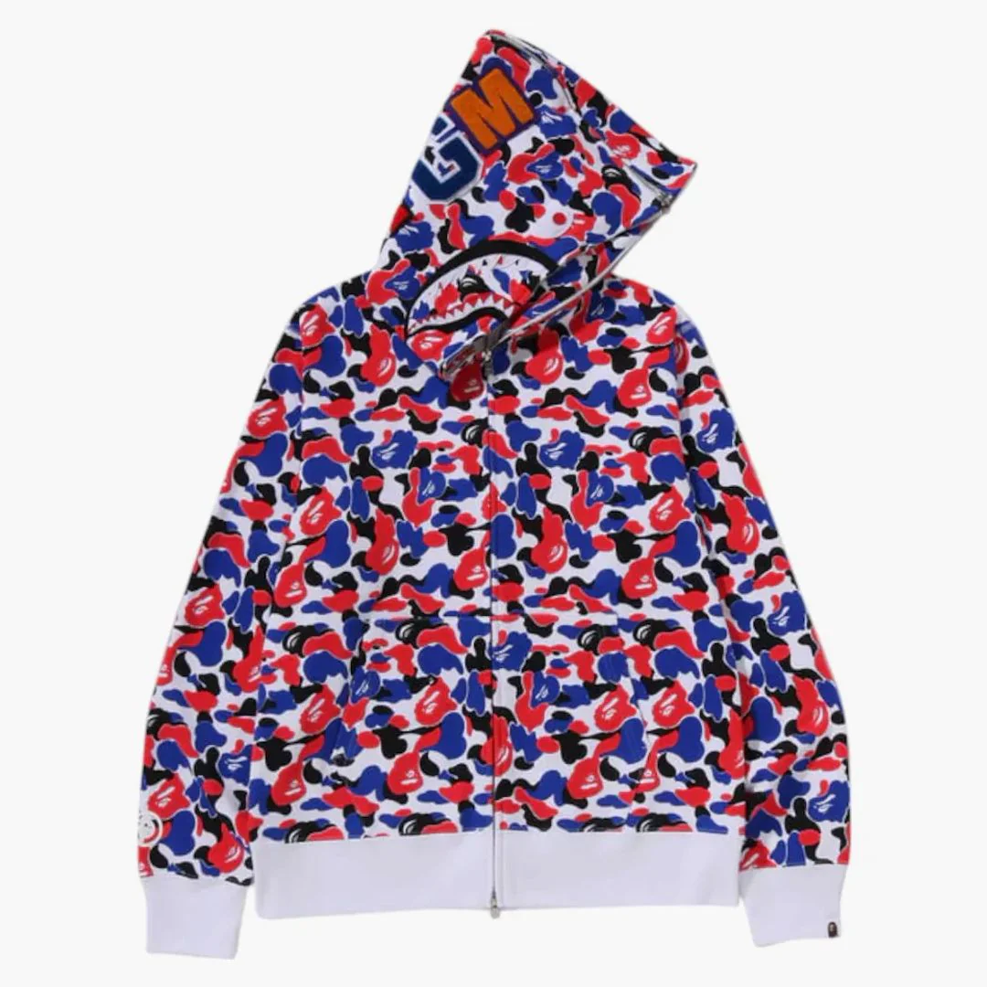 Bape Store London Separate Shark Full Zip Hoodie Multicolor - Image 2