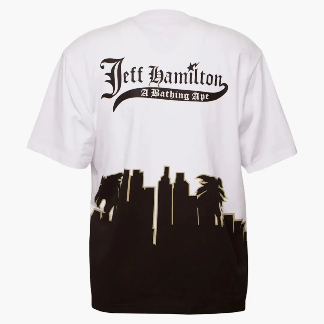 Bape X Jeff Hamilton Shirt White