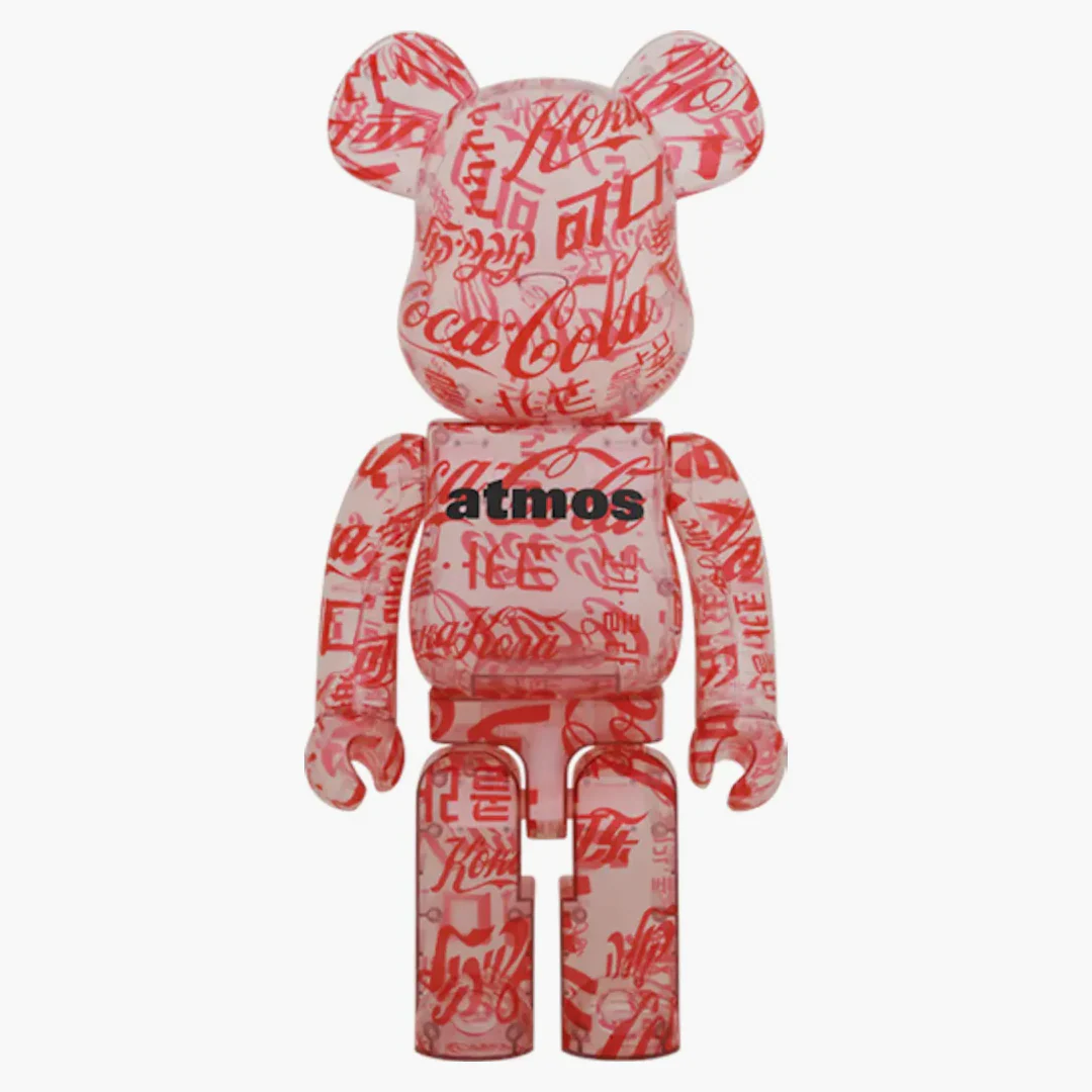 Bearbrick Atmos X Coco-cola Clear Body 1000% - Image 2