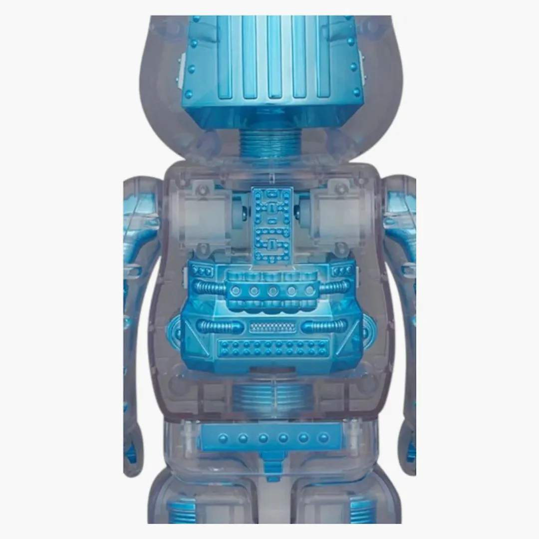 Bearbrick Hxs (hirota Saigansho) 400% Metallic Blue - Image 2