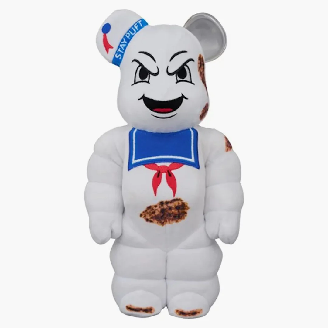 Bearbrick Stay Puft Marshmallow Man Angry Face Costume Ver. 400% - Image 2