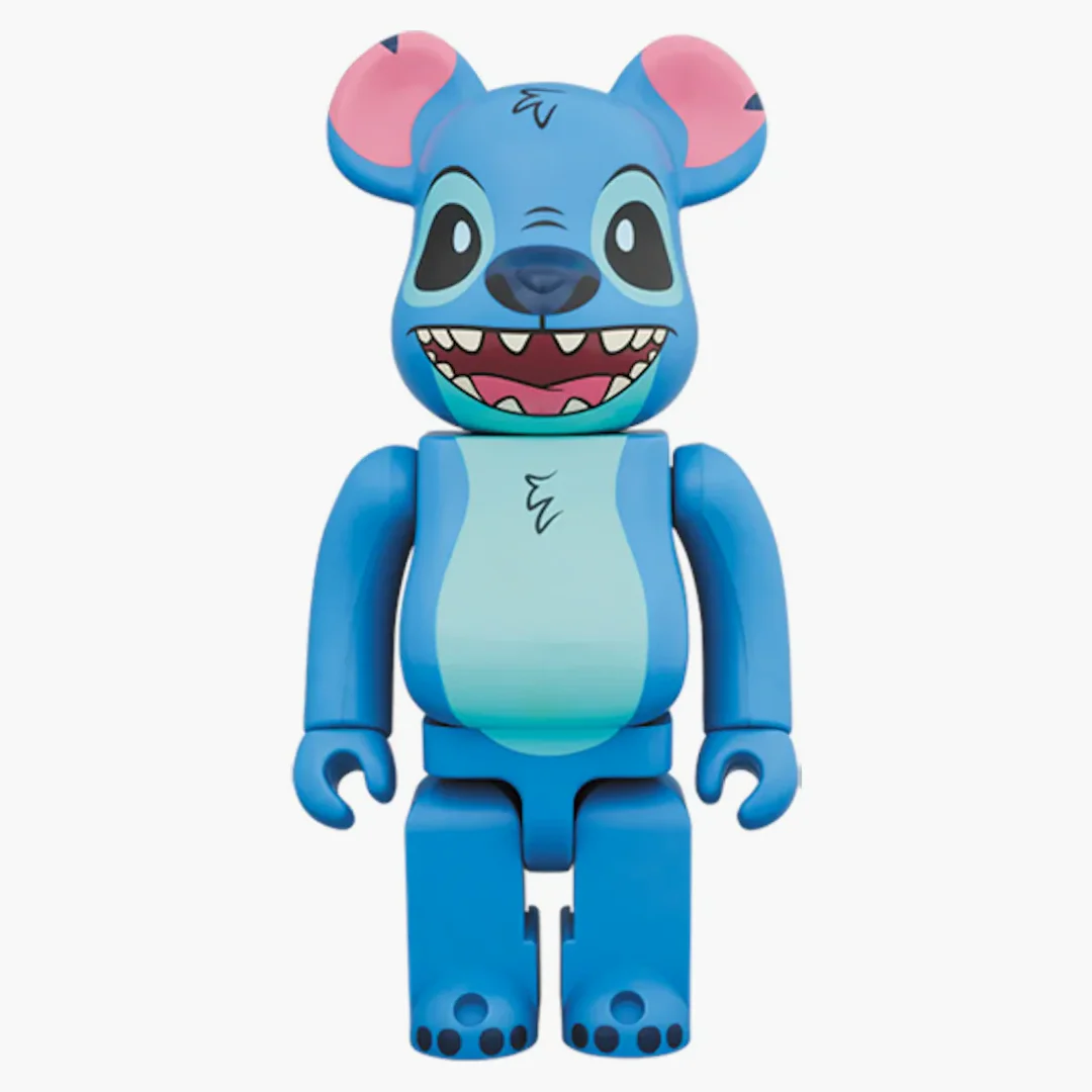 Bearbrick Stitch 400% Blue - Image 2