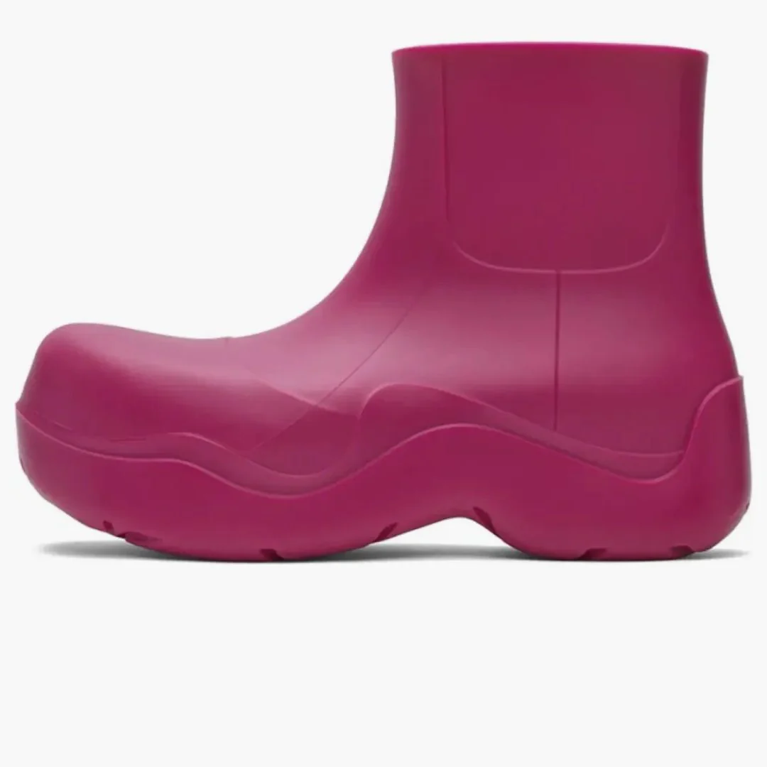 Bottega Veneta Puddle Ankle Boot Hollyhock (women's)