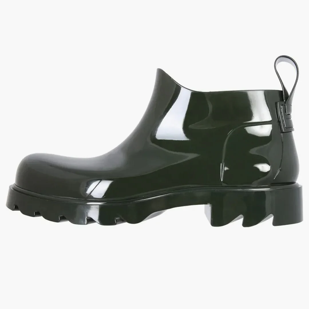 Bottega Veneta Stride Ankle Boot Dark Green