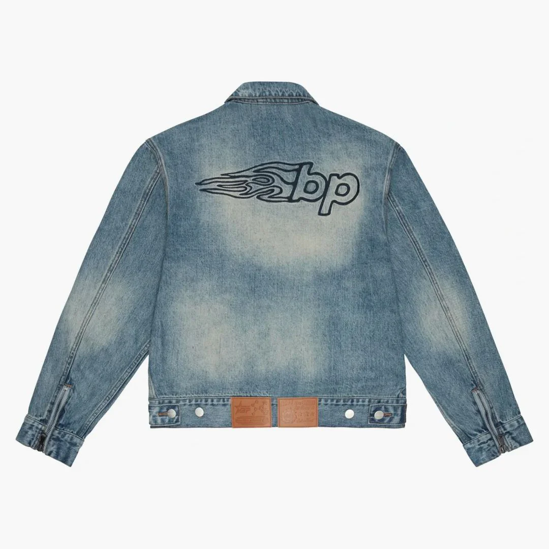 Broken Planet Denim Jacket Blue - Image 2