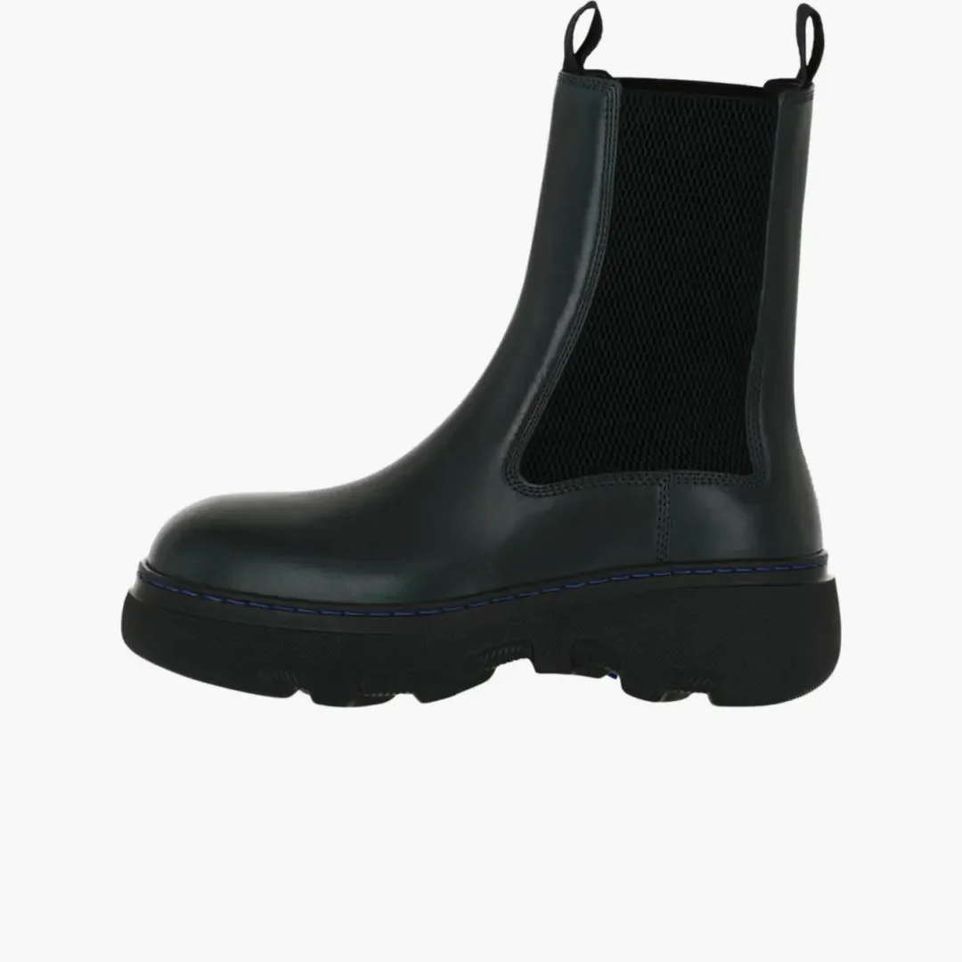 Burberry Creeper Chelsea Boots Green (women's)