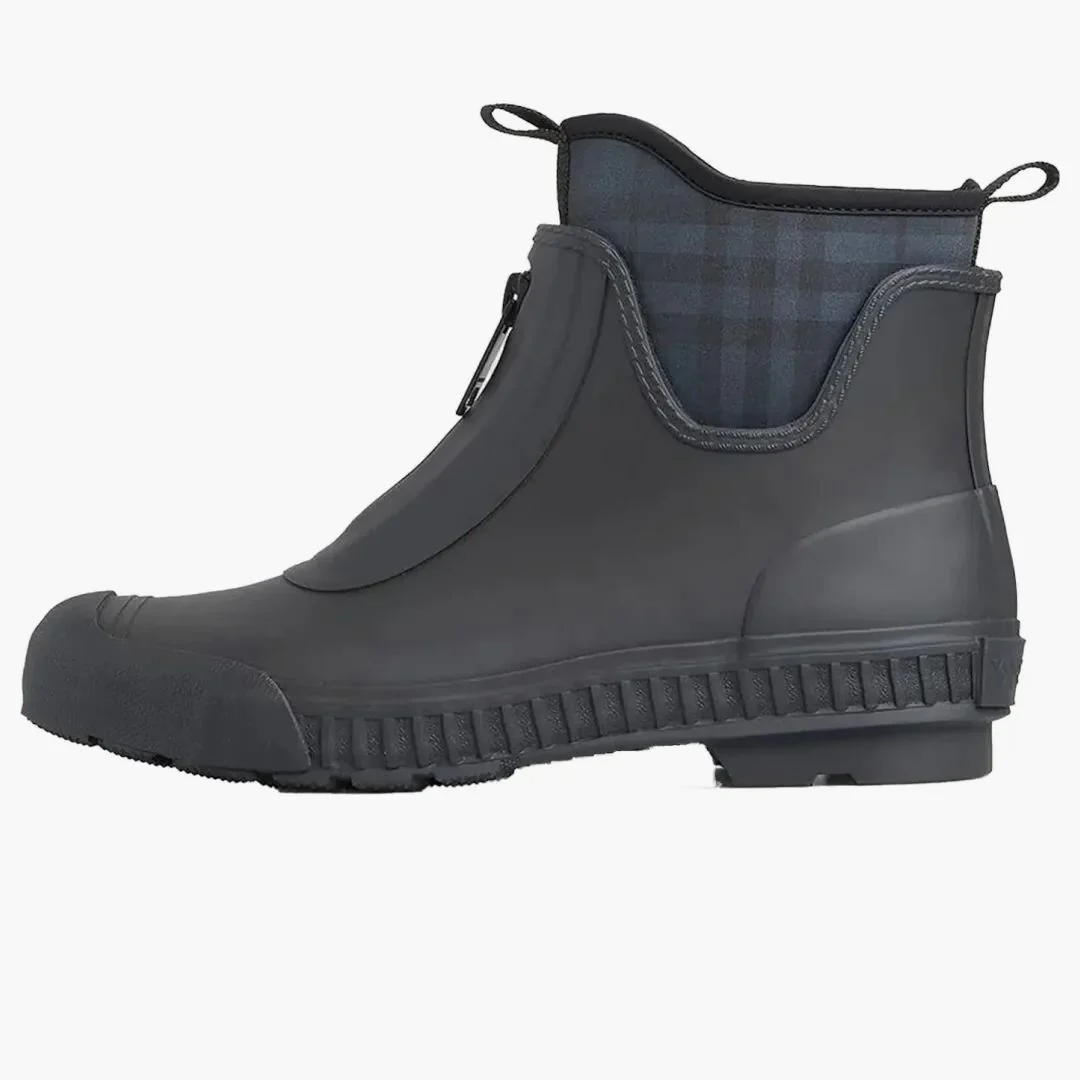 Burberry Flinton Rain Boots Black Charcoal Rubber (women's) - Image 3