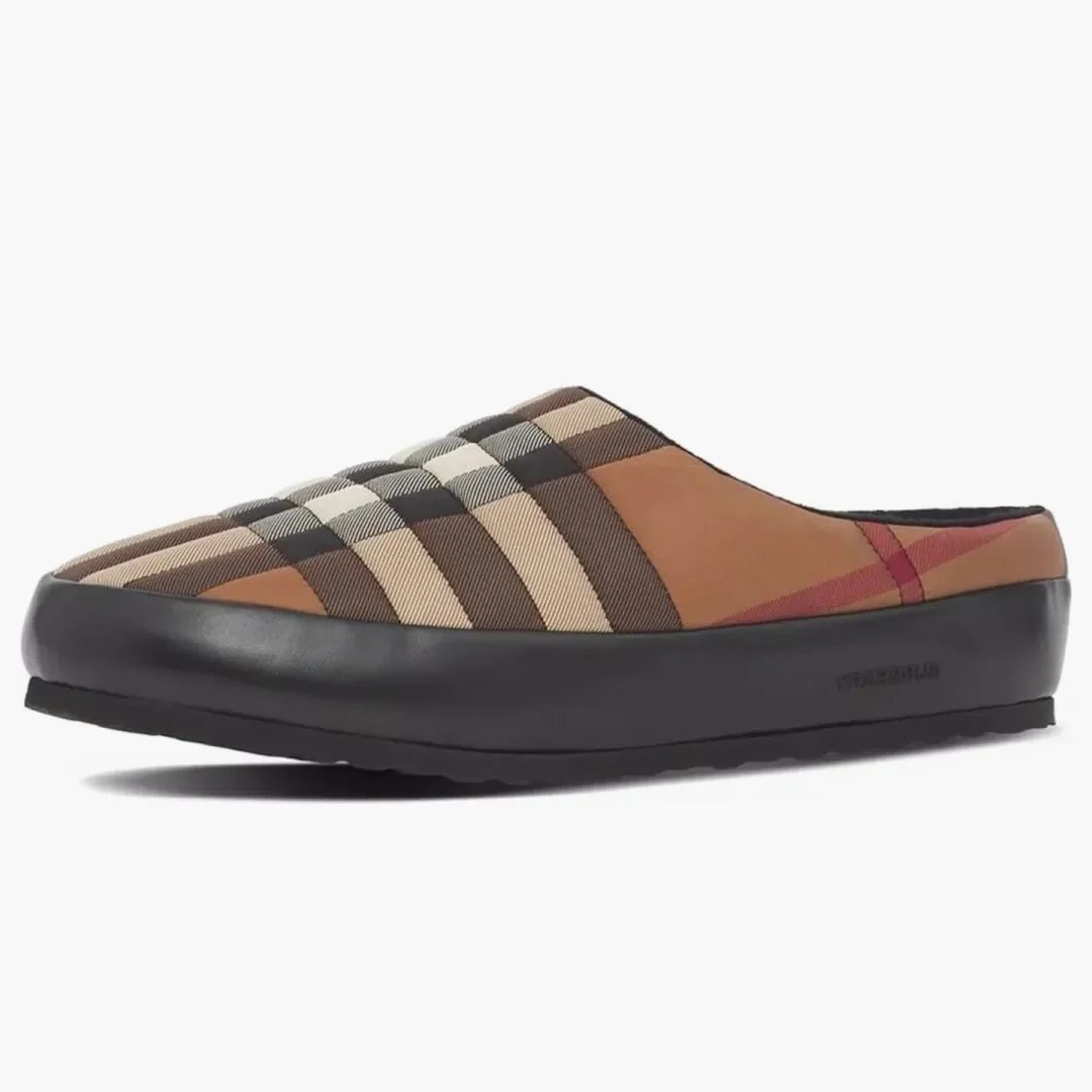 Burberry Northaven Slipper Vintage Check Birch Brown - Image 4