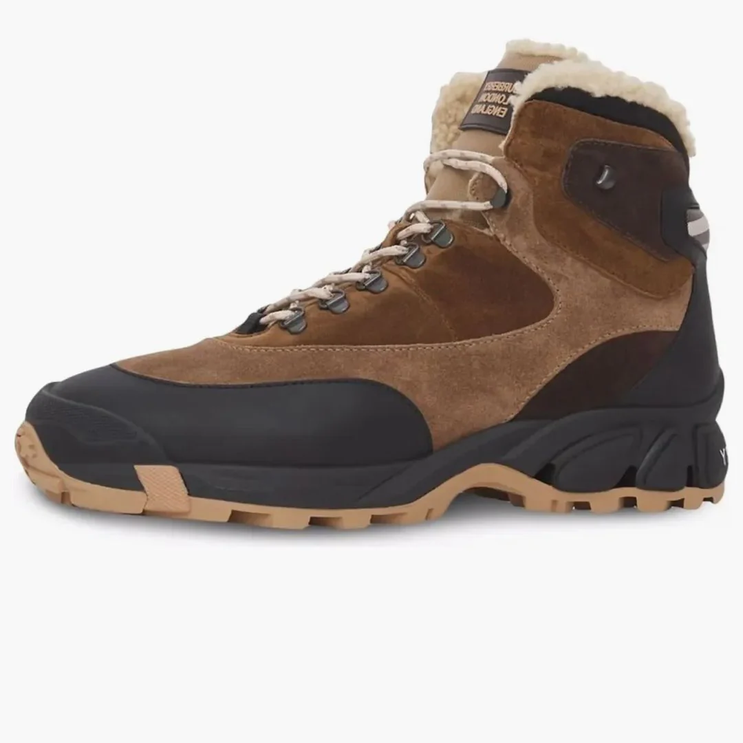Burberry Tor Shearling Lined Black Brown - Image 3