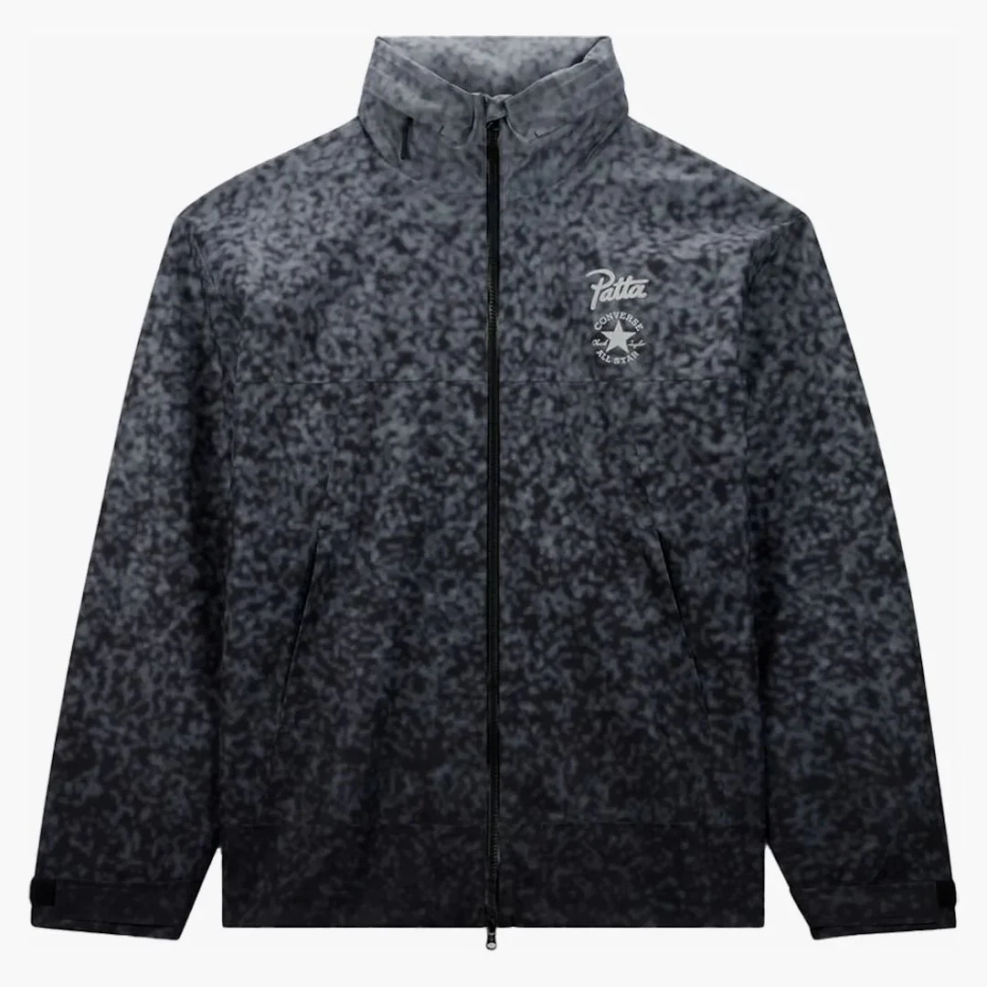Converse X Patta Rain Jacket Black Gradient