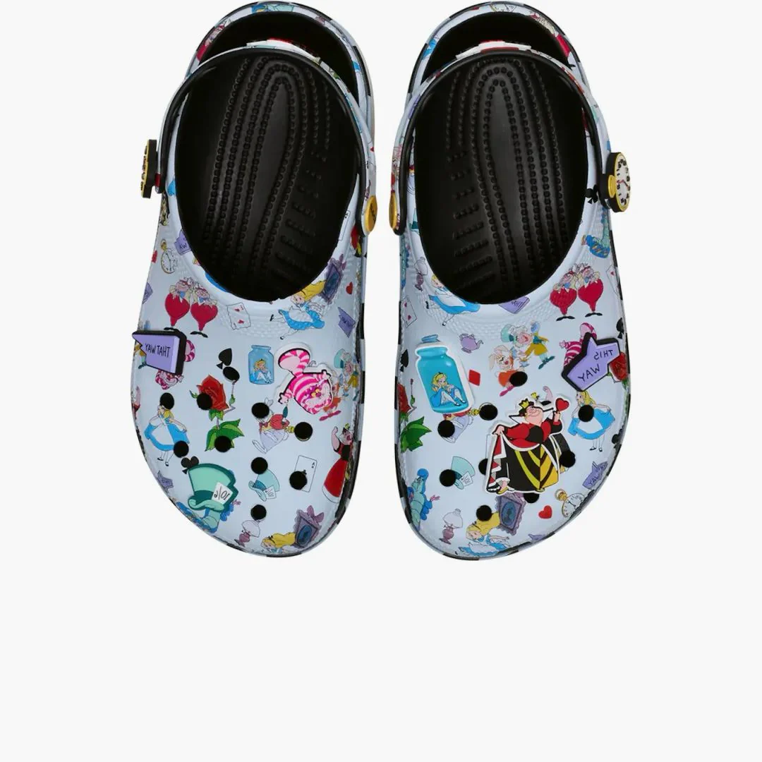 Crocs Classic Clog Disney Alice In Wonderland Print - Image 2