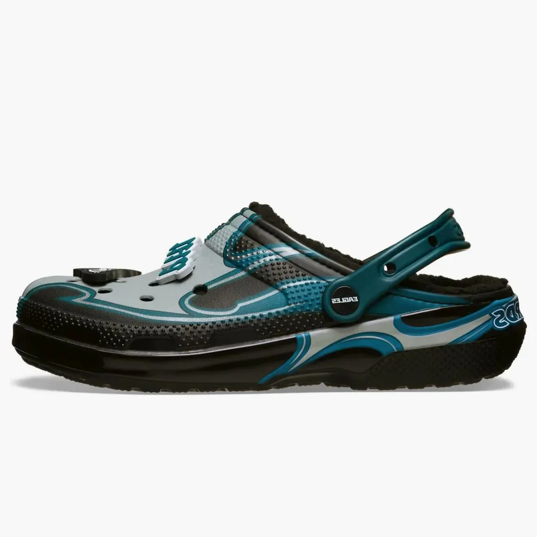 Crocs Classic Lined Clog Nfl Philadelphia Eagles