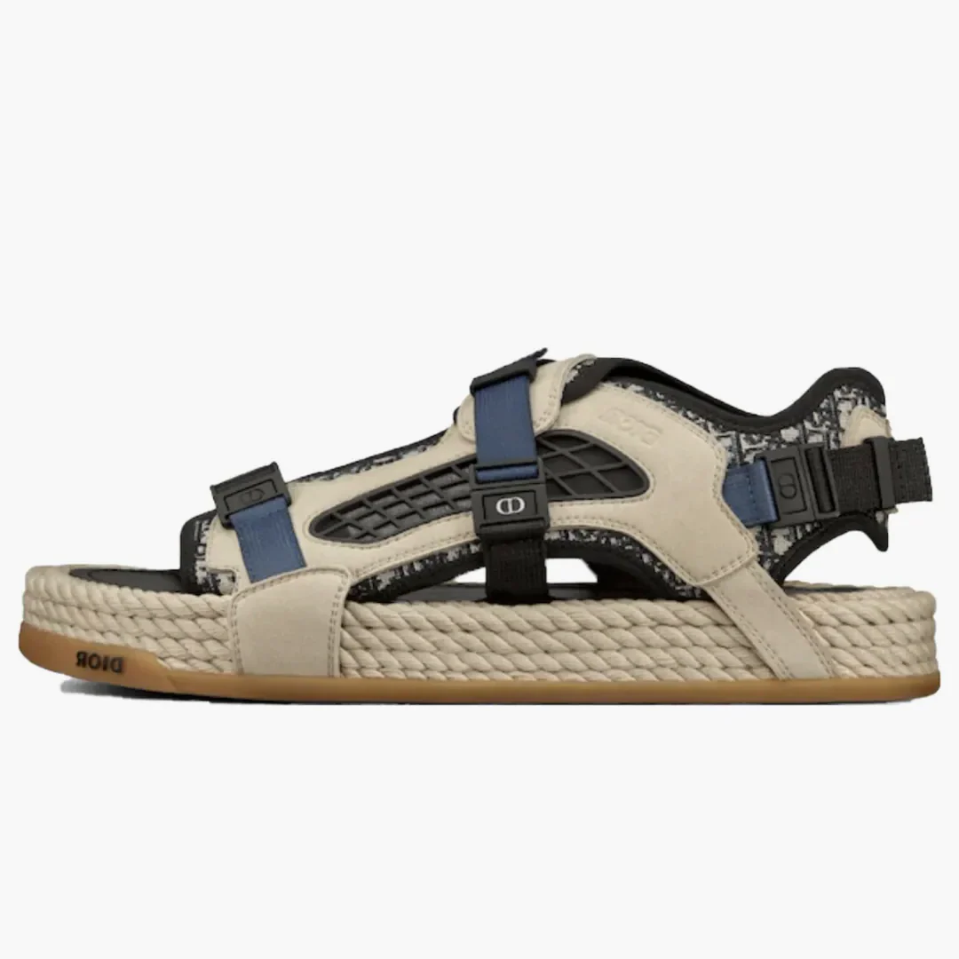 Dior Atlas Sandal Beige Suede