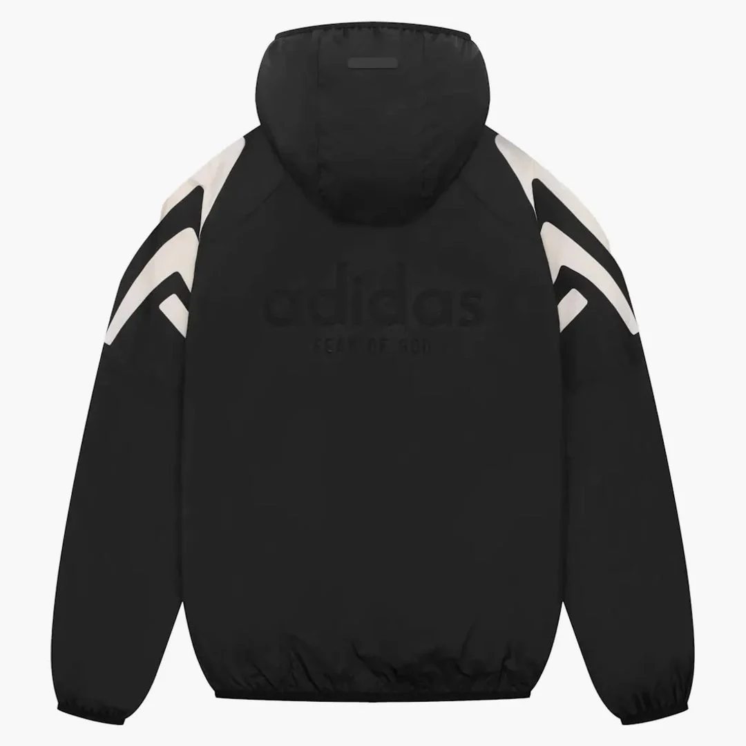 Fear Of God Athletics Adi Nation 1/2 Zip Jacket Black - Image 2