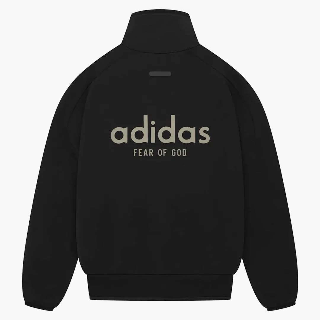 Fear Of God Athletics Heavy Fleece Track Jacket Black - Image 2