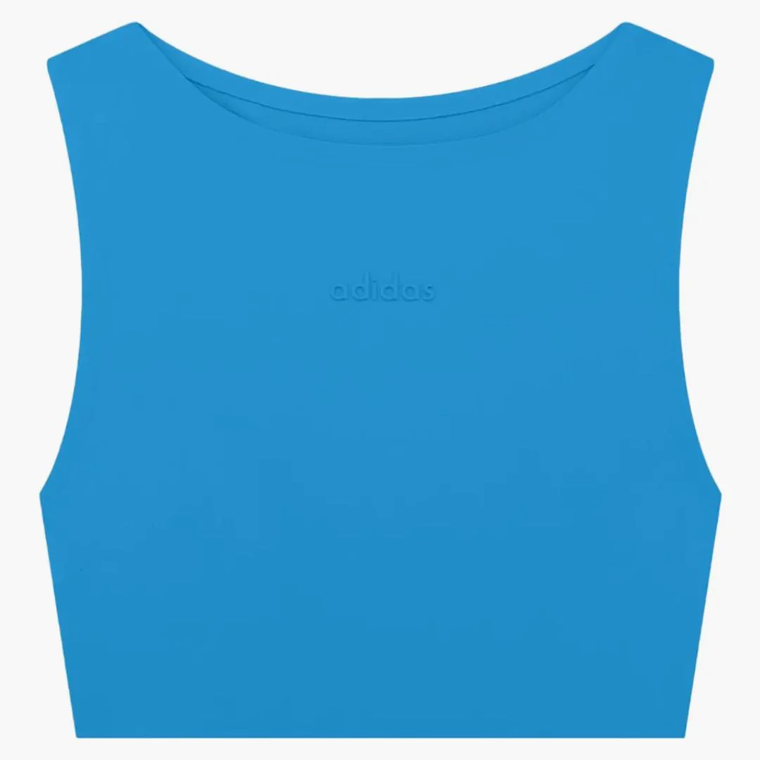 Fear Of God Athletics Womens Crop Tank Blue Rush - Image 2