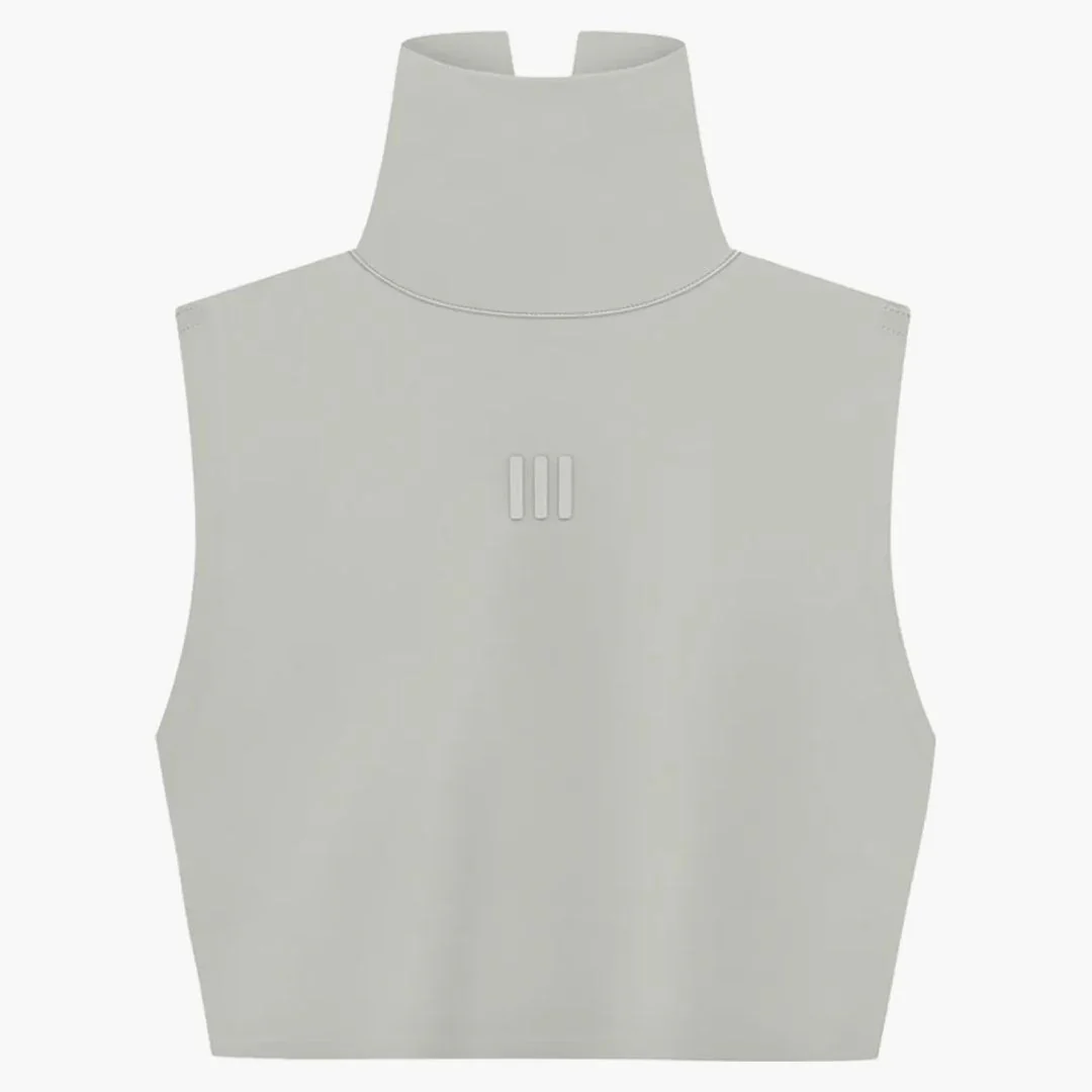 Fear Of God Athletics Womens High Neck Crop Top Sesame
