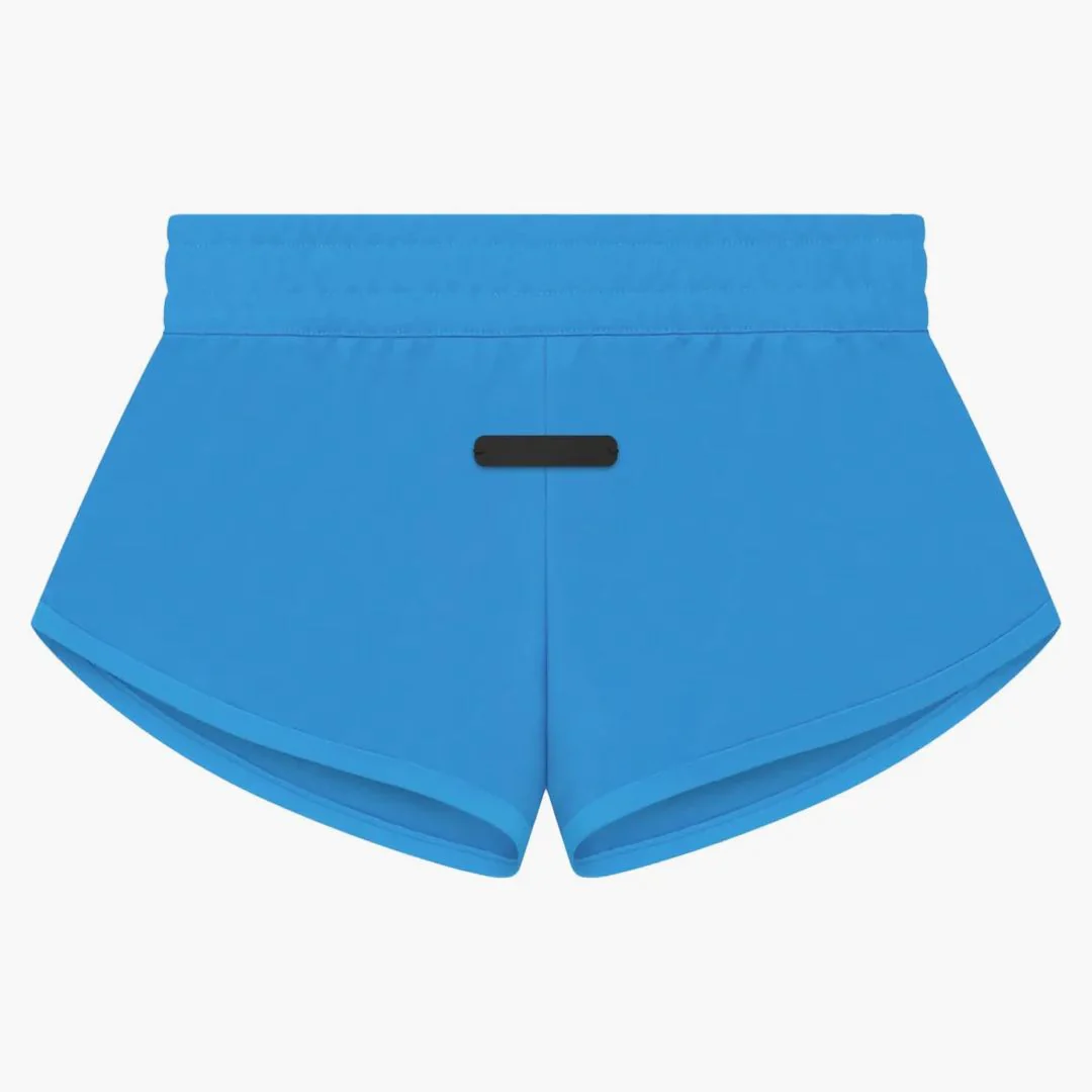 Fear Of God Athletics Womens Tricot Short Blue Rush - Image 2