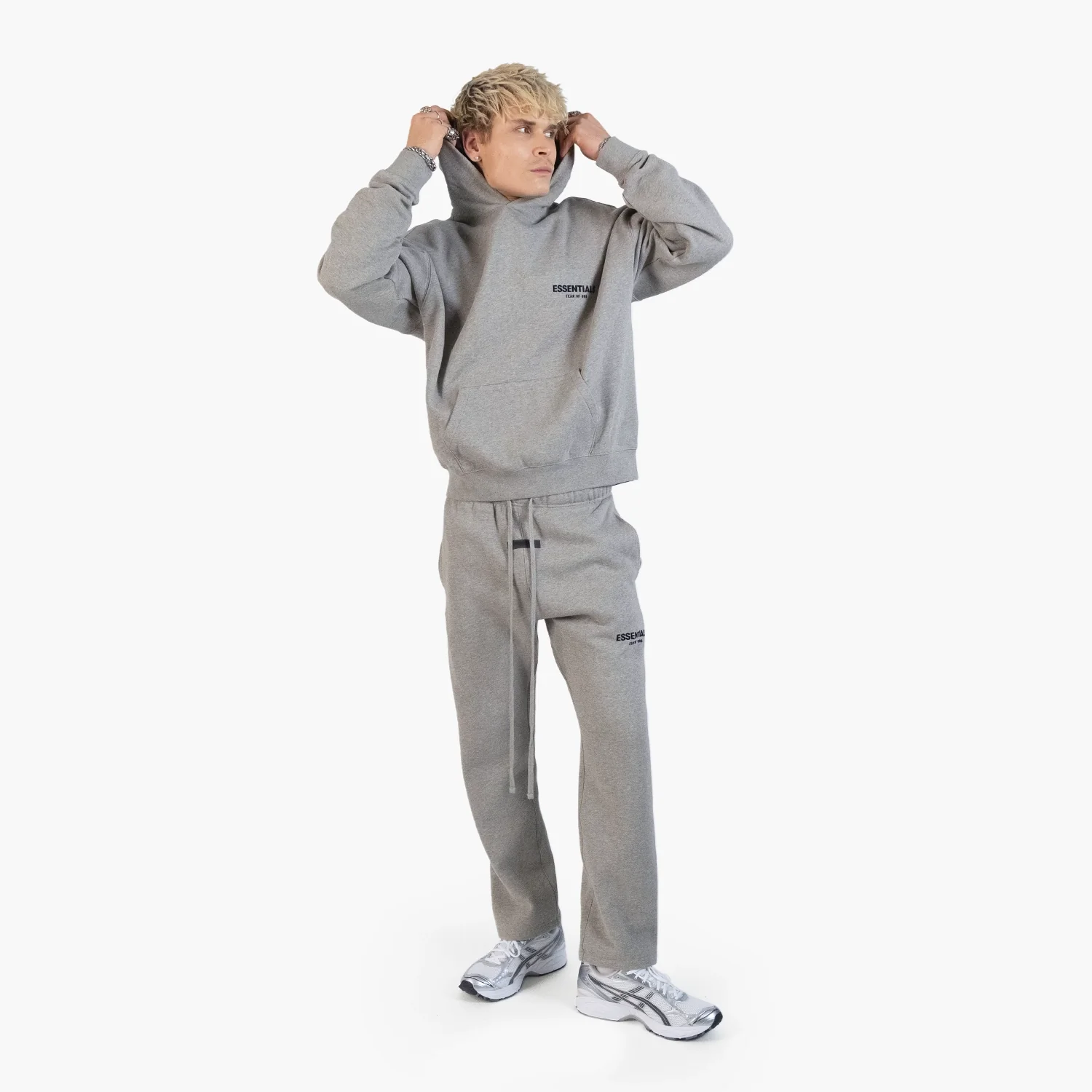 Fear of God Essentials (2022) Relaxed Dark Oatmeal - Set (Hoodie & Sweatpant) - Image 6