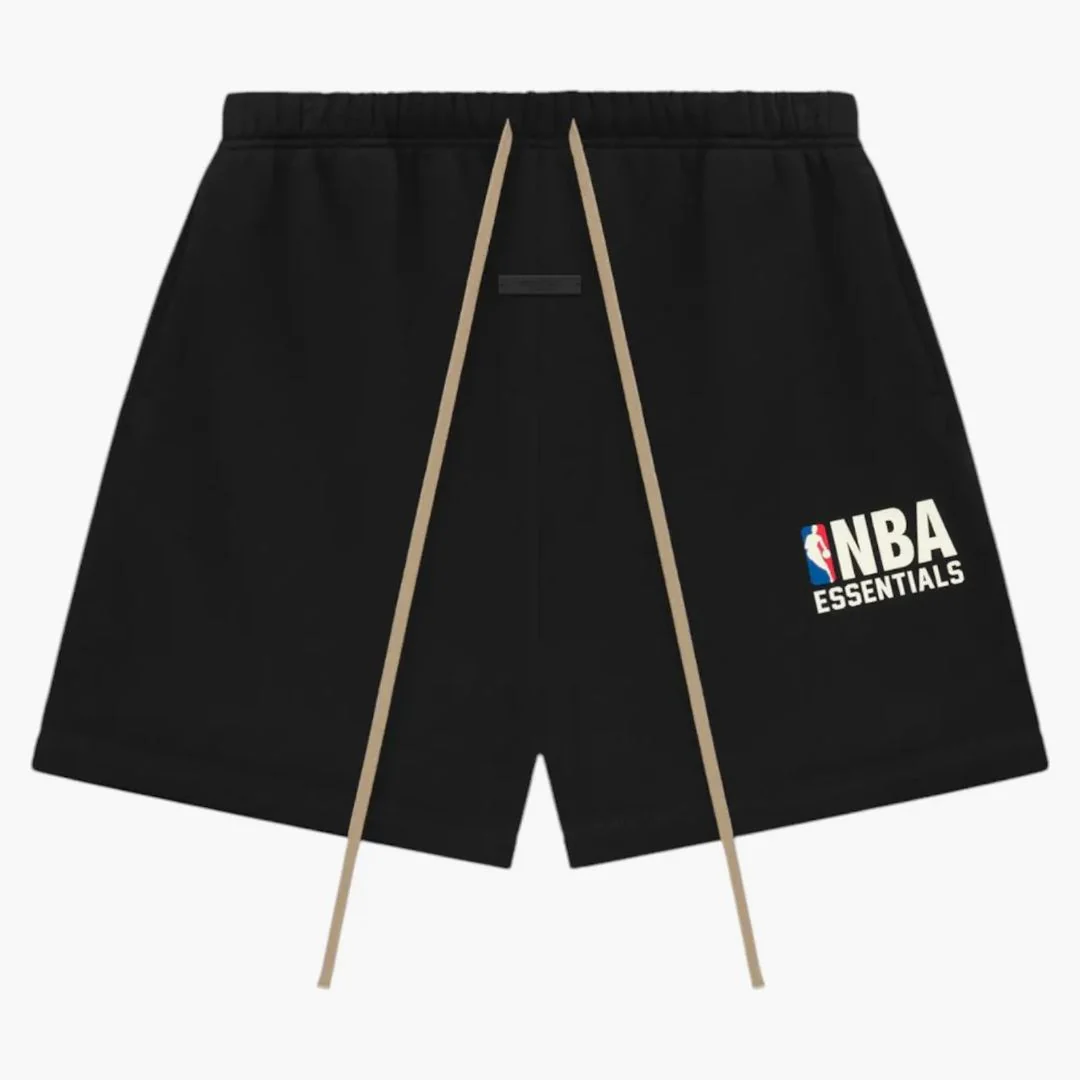 Fear Of God Essentials Nba Logo Sweatshorts Black