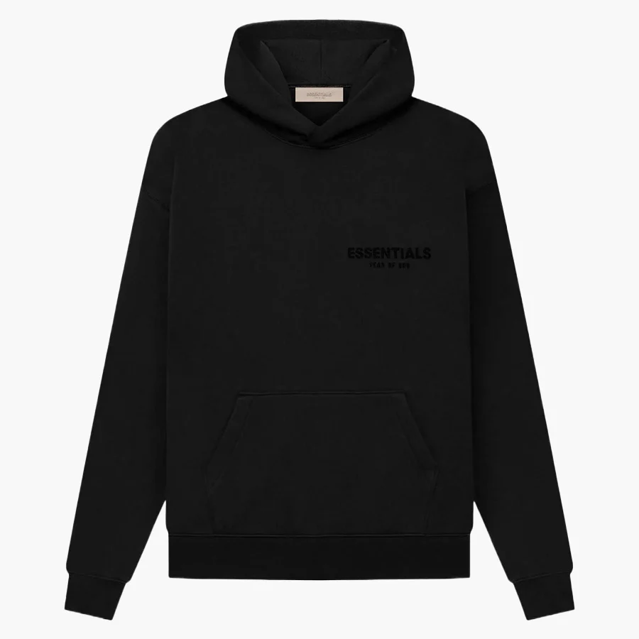 Fear Of God Essentials Pullover Hoodie Stretch Limo/black - Image 2