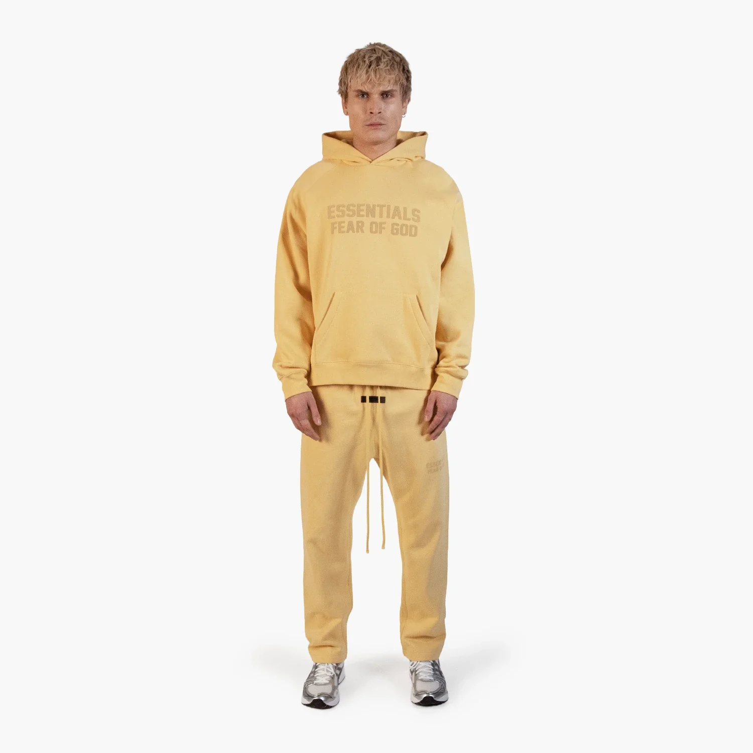 Fear of God Essentials Relaxed Light Tuscan - Set (Hoodie & Sweatpant) - Image 3