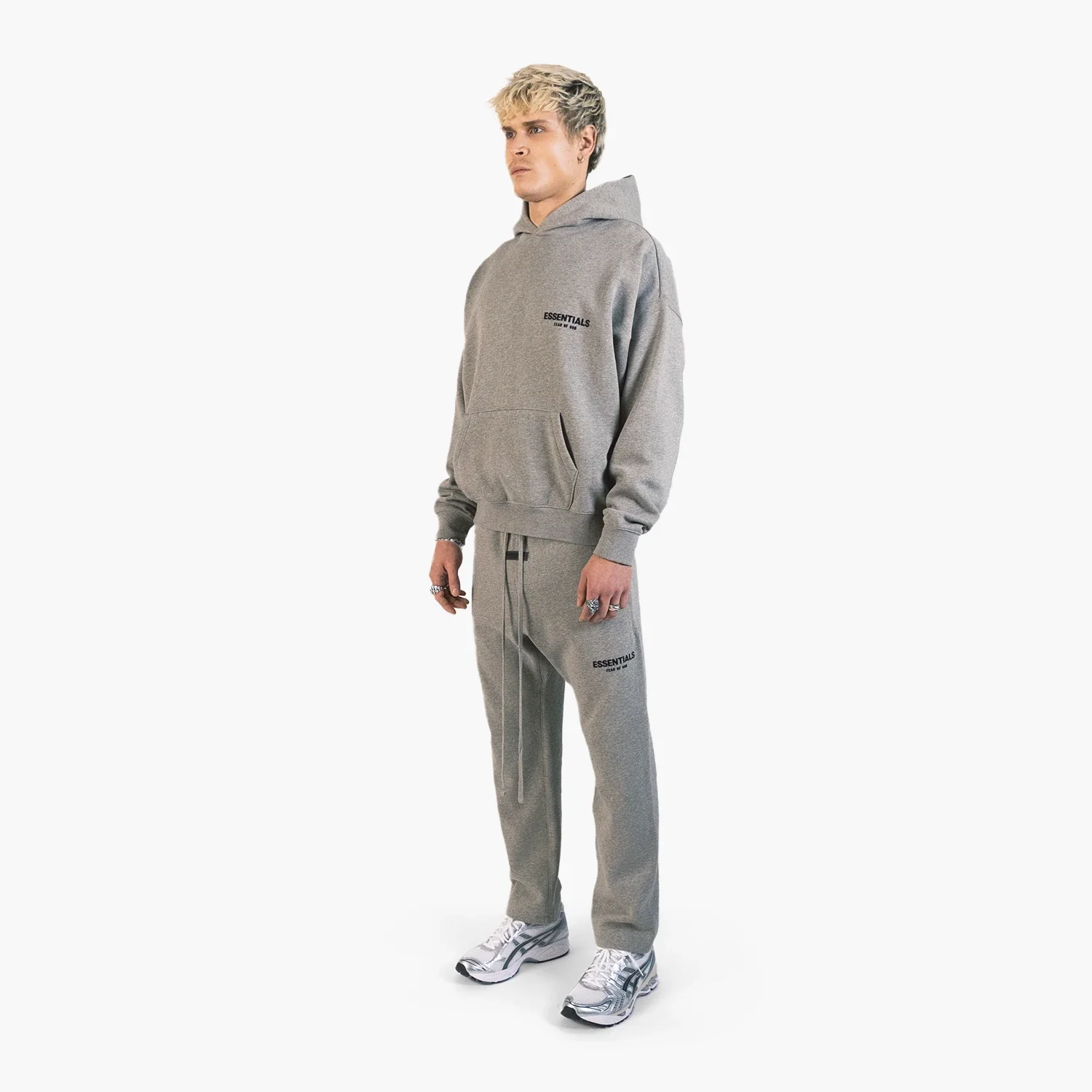 Fear Of God Essentials Relaxed Sweatpants (ss22) Dark Oatmeal - Image 3