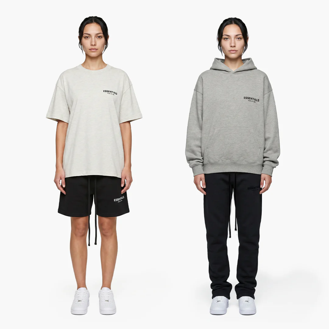 Fear Of God Essentials Fullzip Jacket Off Black - Image 4
