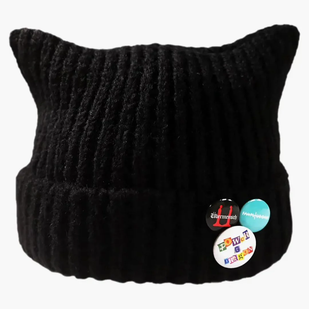 G-dragon Knit Cap Black