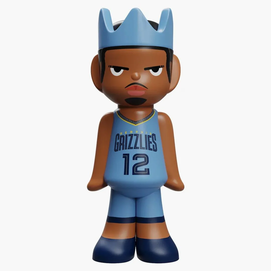 Ghostwrite X Nba "game Face" 2025 Ja Morant 100%