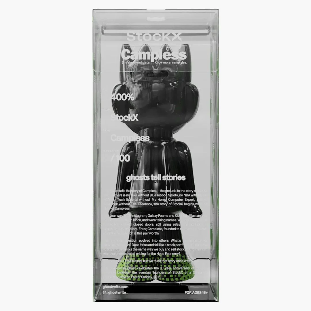 Ghostwrite X Stockx "campless" 400% 2025 (edition Of 100)