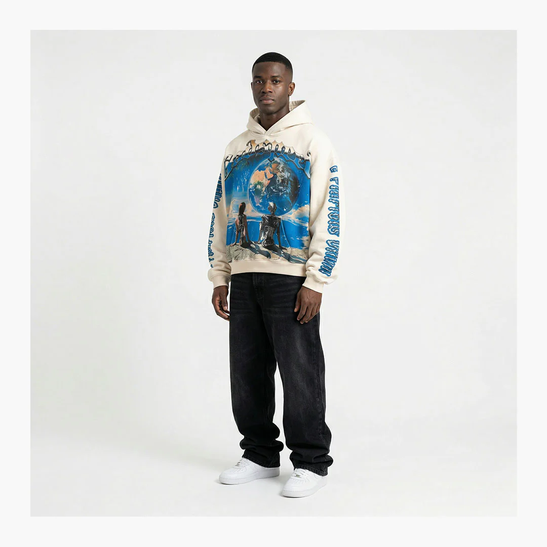 Godspeed Artificial Love Hoodie Bone - Image 3