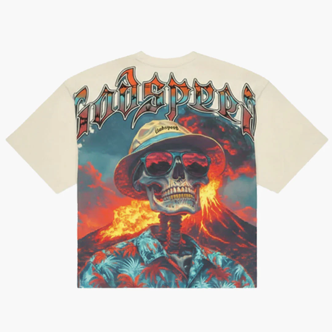 Godspeed Natural Disaster T-Shirt Bone - Image 2