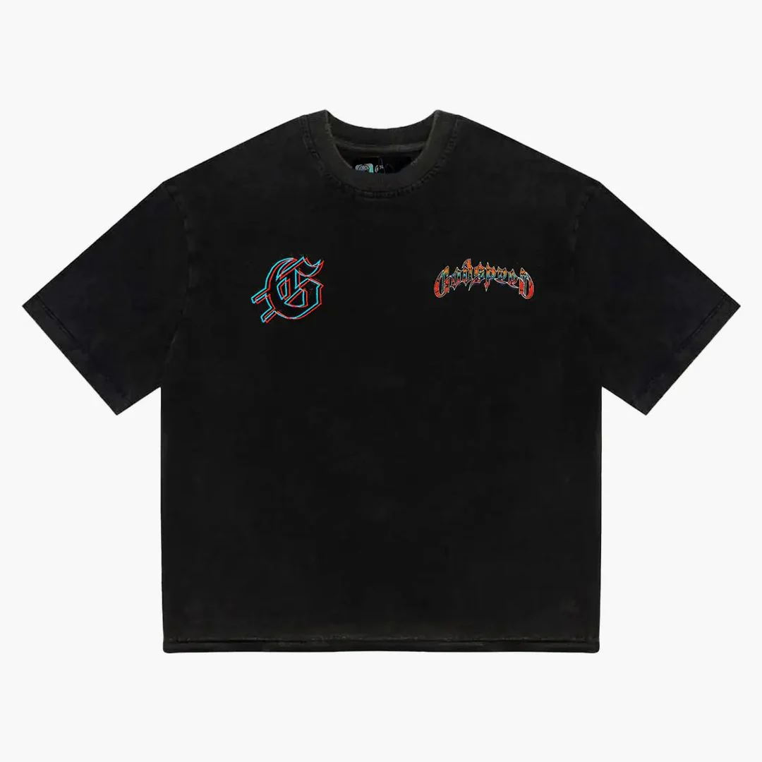 Godspeed Natural Disaster T-Shirt Washed Black