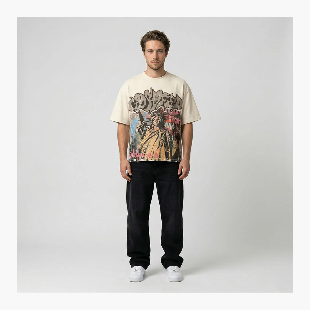 Godspeed Vandal T-Shirt Bone - Image 3