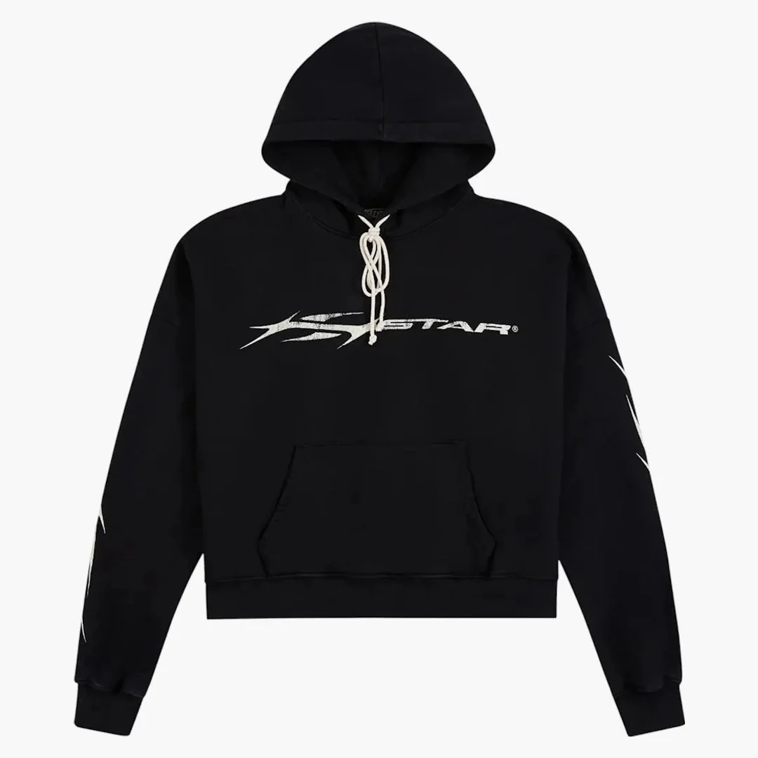 Hellstar Flame Hoodie Black