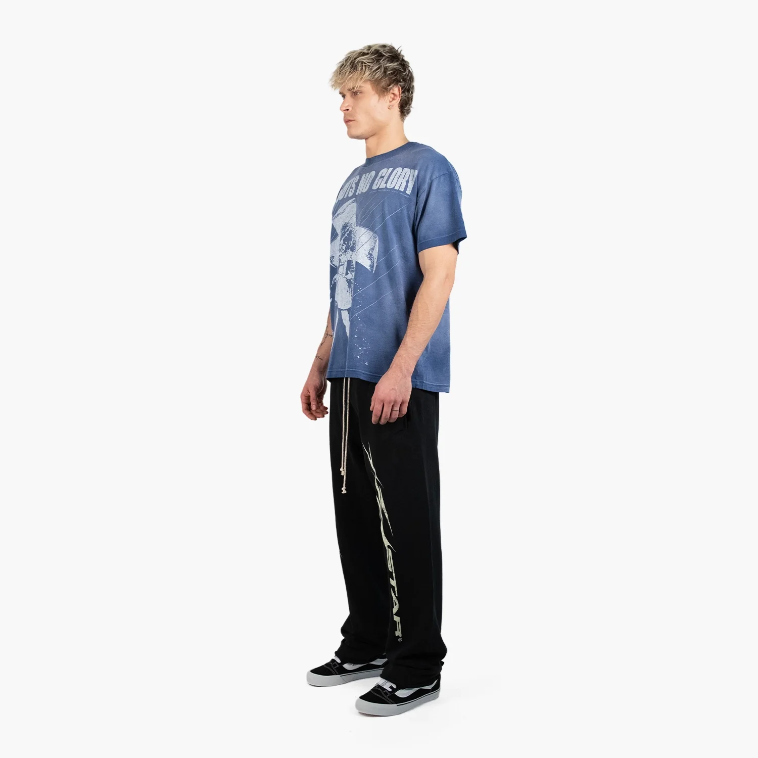 Hellstar Flame Sweatpant Black - Image 4