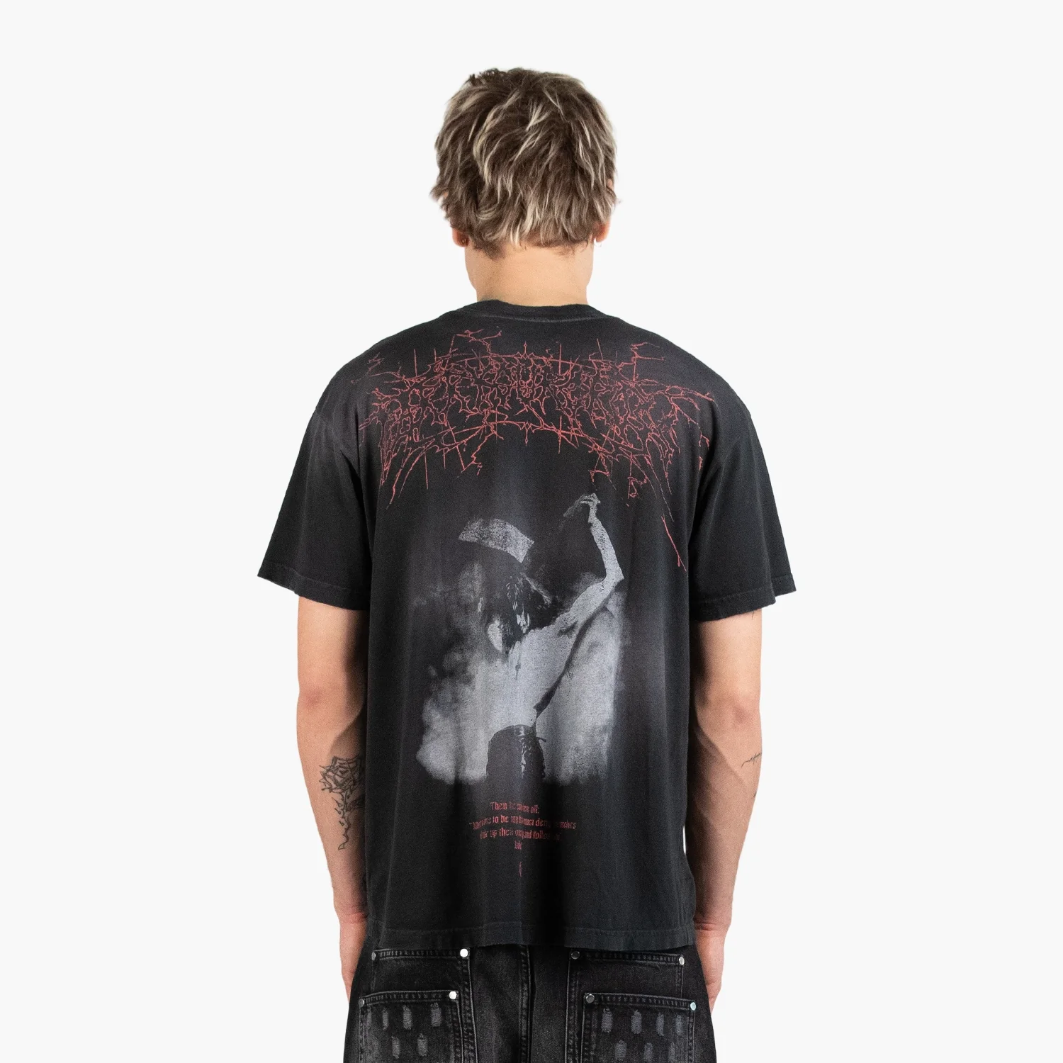 Hellstar Raise Hell T-shirt Black - Image 4