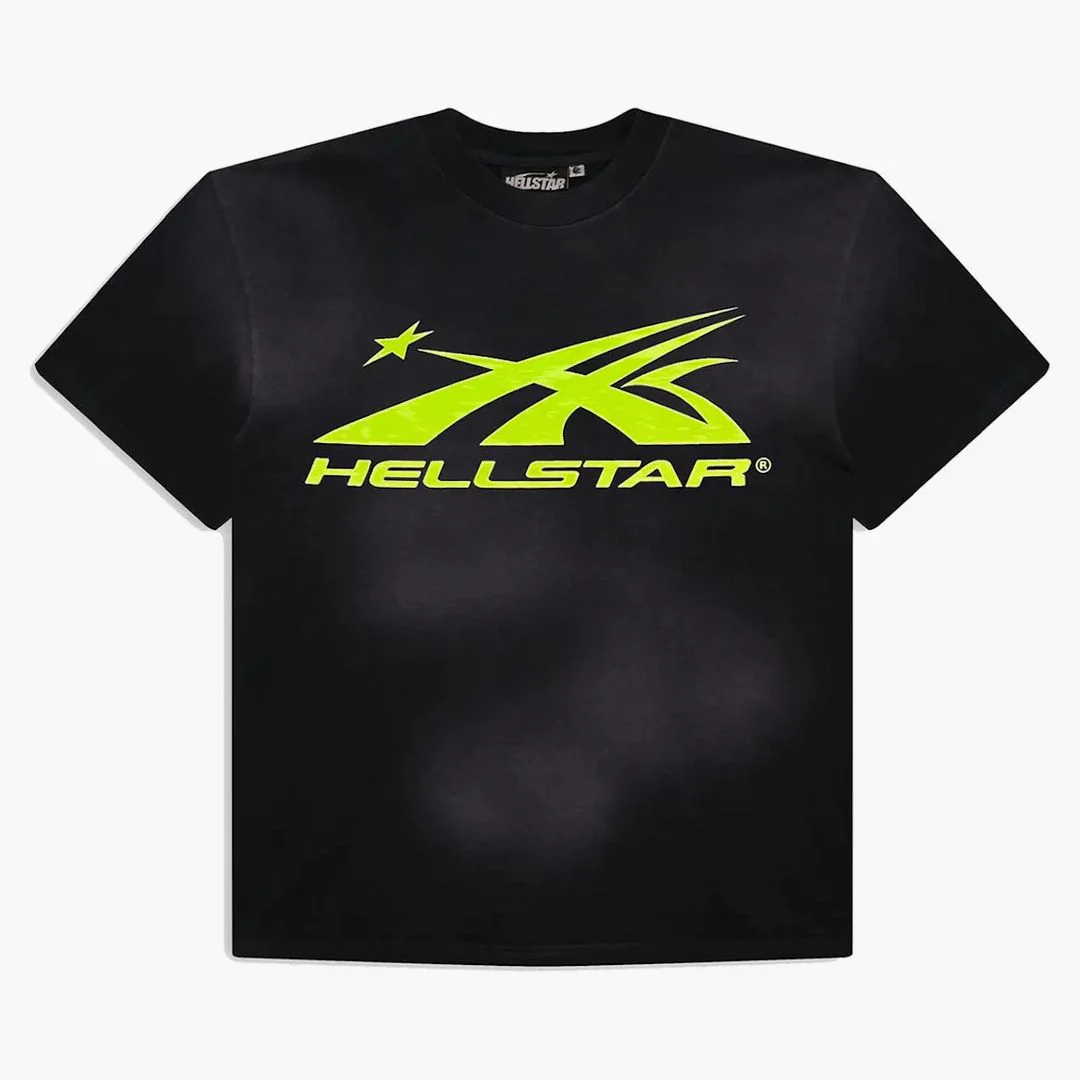 Hellstar Sports Core Logo Gel T-shirt Light Green